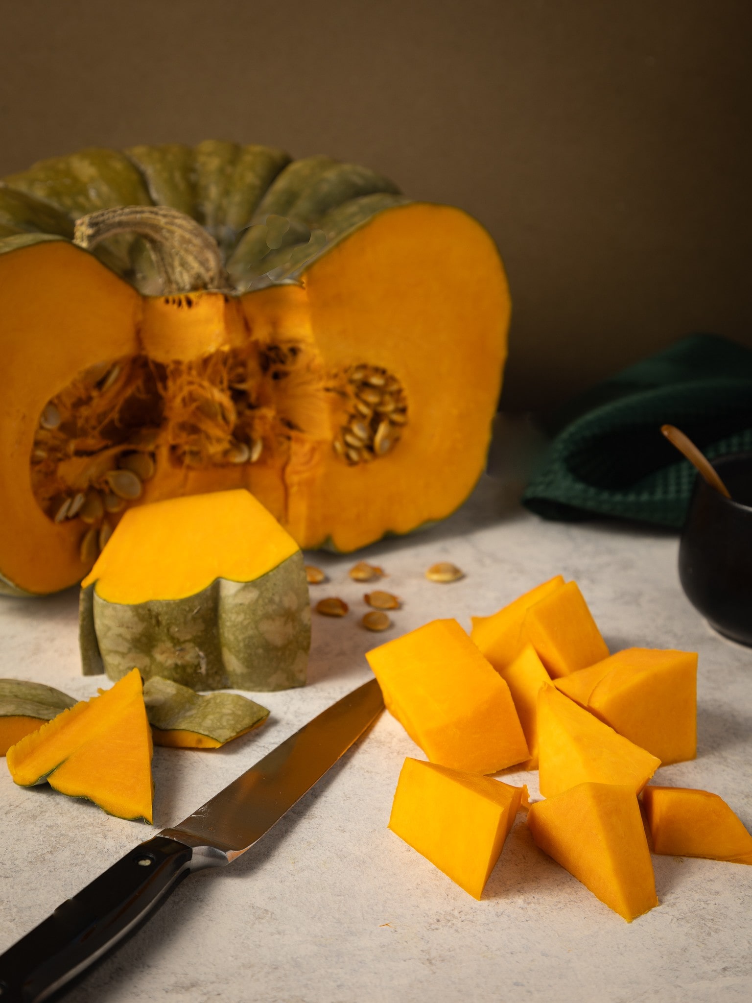 Fresh Produce food photograph project of Yarra Valley Pumpkin by Simply food photography.